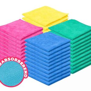 50-Pack Microvezeldoekjes - Ultieme Reiniging Zonder Strepen! ... - Afbeelding 1